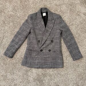 H&M Plaid Blazer